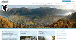 Desktop Screenshot of interlaken-gemeinde.ch